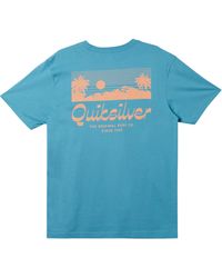 Quiksilver - Island Mode Organic Cotton Graphic T-shirt - Lyst
