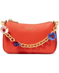 Kate Spade - Small Jolie Floral Convertible Leather Crossbody Bag - Lyst