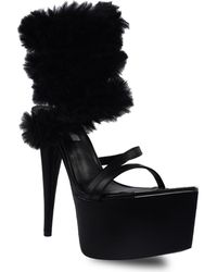 Zigi - Zarra Faux Fur Platform Sandal - Lyst