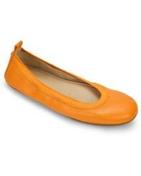 Yosi Samra - Samantha Foldable Ballet Flat - Lyst