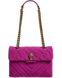 Kurt Geiger - Kensington Suede Convertible Shoulder Bag - Lyst