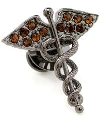 Cufflinks Inc. - Caduceus Lapel Pin - Lyst