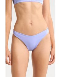 Left On Friday - Dip High Leg Bikini Bottoms - Lyst