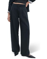 Rag & Bone - Chappell High Waist Wide Leg Pleat Pants - Lyst