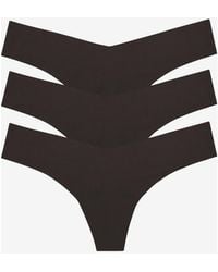Commando - Classic Solid Thong 3-Pack - Lyst