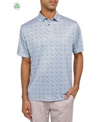 Con.struct - Regular Fit Micro Mexi Skulls Print Recycled Performance Golf Polo - Lyst
