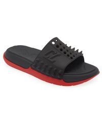 Christian Louboutin - Take It Easy Slide Sandal - Lyst