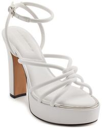 DKNY - Ankle Strap Platform Sandal - Lyst