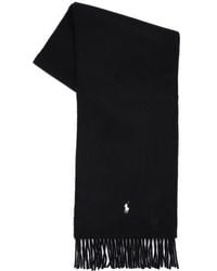 Polo Ralph Lauren - Solid Recycled Wool Scarf - Lyst