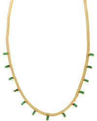 Panacea - Crystal Station Collar Necklace - Lyst