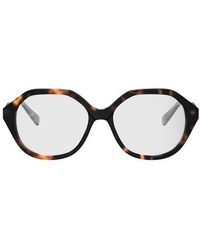 Celine - 54Mm Geometric Eyeglasses - Lyst