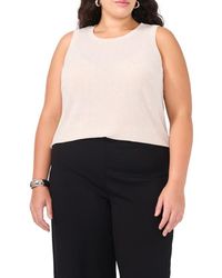 Vince Camuto - Shimmer Keyhole Tank - Lyst