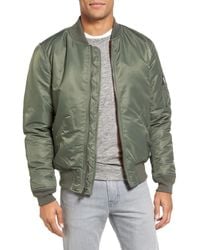 Schott Nyc - Water Resistant Ma-1 Flight Jacket - Lyst