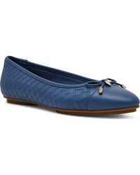 Anne Klein - Luci Cap Toe Ballet Flat - Lyst