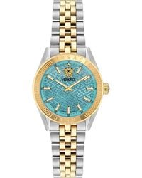 Versace - V-Code Bracelet Watch, 36Mm - Lyst