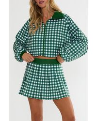 Beach Riot - Casen Check Track Jacket - Lyst