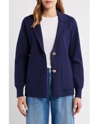 City Blues - Sweater Blazer - Lyst