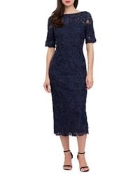 JS Collections - Zaria Soutache Lace Cocktail Dress - Lyst