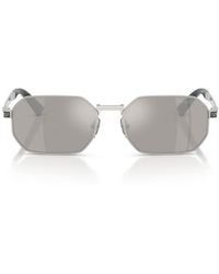 Versace - 54Mm Rectangular Sunglasses - Lyst