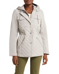 Zella - Active Quilted Hooded Jacket - Lyst