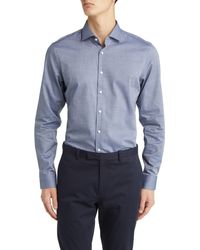 Nordstrom - Extra Trim Fit Non-iron Microdot Cotton Dress Shirt - Lyst