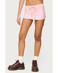 Edikted - Bayside Stretch Cotton Micro Skort - Lyst