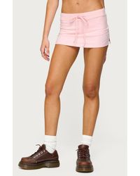 Edikted - Bayside Stretch Cotton Micro Skort - Lyst