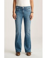 Mavi - Vicky Mid Rise Bootcut Jeans - Lyst