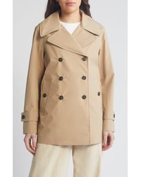 Save The Duck - Sofi Water Resistant Trench Coat - Lyst