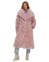 Gorski - Select Cashmere Goat Diagonal Coat - Lyst