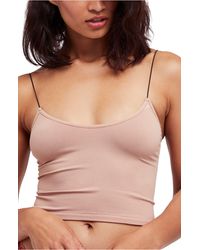 Free People - Intimately Fp Crop Camisole - Lyst