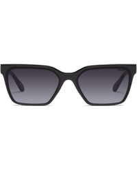 Quay - Top Shelf 41mm Gradient Small Square Sunglasses - Lyst