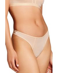 Siella - Power Mesh Thong - Lyst