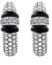 Lagos - Caviar Diamond Hoop Earrings At Nordstrom - Lyst