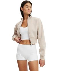 Cotton On - Active Plush Fitted Zip Through - Lyst