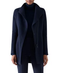 Akris Punto - Asymmetric Wool Jacket - Lyst