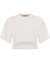 Pcfg - Pure Cotton Oversized Crop Top - Lyst