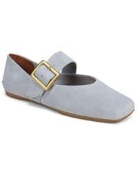 Franco Sarto - Oakes Square Toe Flat - Lyst