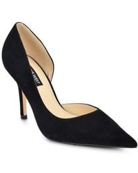 Nine West - Grezza Pointed Toe Half D'Orsay Pump - Lyst