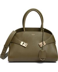 Ferragamo - Small Hug Grained Leather Top Handle Bag - Lyst