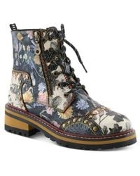 Spring Step - Rugup Lace-Up Boot - Lyst