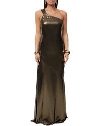JLUXLABEL - Night Of Elegance Metallic Gown - Lyst