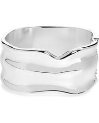 Open Edit - Molten Wide Hinged Cuff Bracelet - Lyst