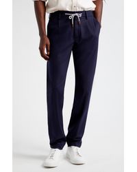 Eleventy - Stretch Flannel joggers - Lyst