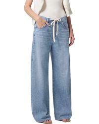 Citizens of Humanity - Brynn Wide Leg Organic Cotton Trouser Jeans - Lyst