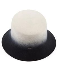 Eugenia Kim - Ruby Gradient Wool Asymmetric Bucket Hat - Lyst