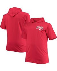 Profile - Scarlet Nebraska Huskers Big & Tall Team Hoodie T-Shirt - Lyst