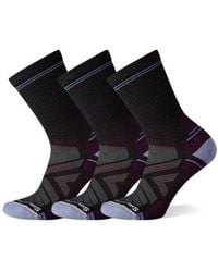 Smartwool - Hike Light 3-Pack Cushion Crew Socks - Lyst