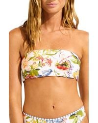 Seafolly - Reversible Tube Bikini Top - Lyst