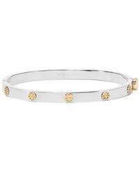 Tory Burch - Thin Icon Hinge Bracelet - Lyst
